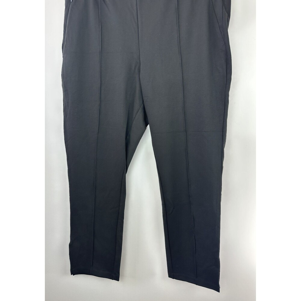 Universal Standard Skinny Pintuck Ponte Pants 28 Inch Stretch M Plus Size 18 20 - Picture 8 of 13